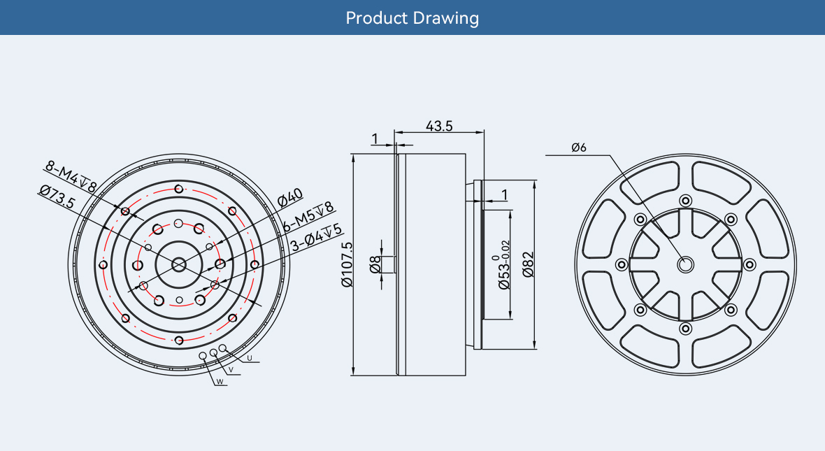 Motor Atuador Robótico de Engr - Bldc Planetary Gear Motor 48V High Torque avaliação e preço